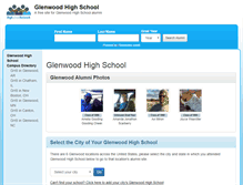 Tablet Screenshot of glenwoodhighschool.org